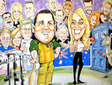 sample colorado springs group caricature