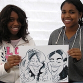 caricature live