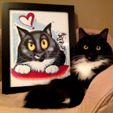 dog caricature