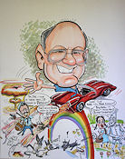 party style caricature