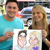 live event caricature