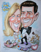 custom gift caricature by Fred Eyer