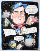 custom gift caricature by Fred Eyer