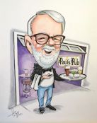 custom gift caricature by Fred Eyer