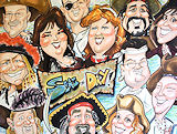 gift caricature Fred Eyer