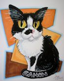 cat caricature