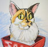 dog caricature